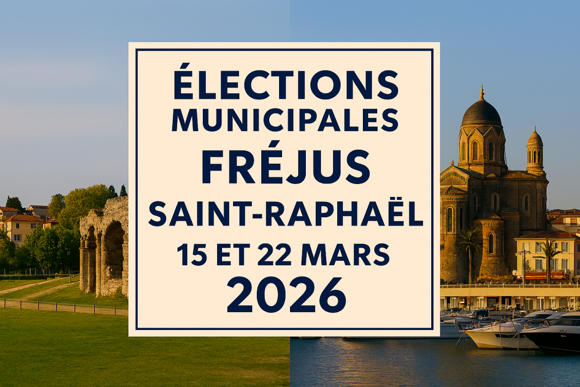 Élections municipales : Fréjus & Saint‑Raphaël se prépare au scrutin des 15 et 22 mars 2026